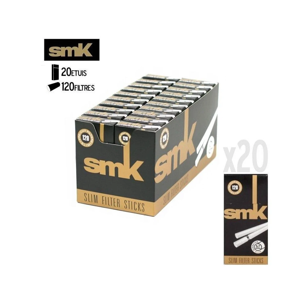 20 Etuis De Filtres Slim En Stick - SMK 3 20 Etuis De Filtres Slim En Stick - SMK – Image 3