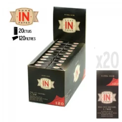 20 Etuis Filtres Sticks - Done In Paper