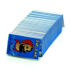 Feuilles à Rouler Zig Zag Bleu - Lot De 25 Carnets -Promos Nid Objet Magasin 25 carnets de feuilles a rouler zig zag bleu 2