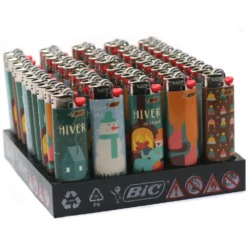 Bic Barquette De 50 Briquets J26 Hiver