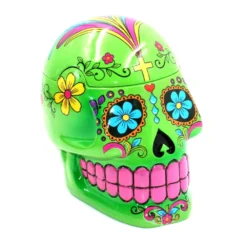 Boîte à Bijoux Tête De Mort - Vert