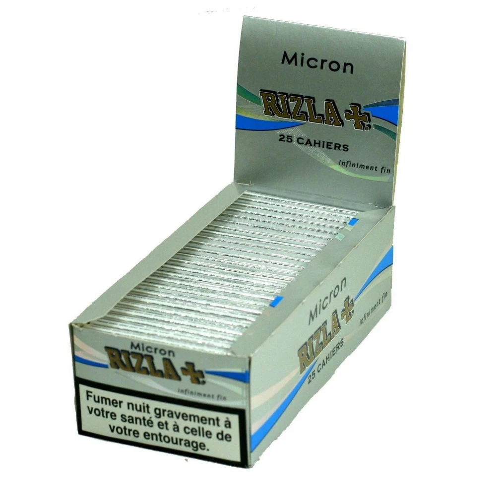 Boite De 25 Paquets De Feuilles à Rouler - Rizla Micron 4 Boite De 25 Paquets De Feuilles à Rouler - Rizla Micron – Image 4