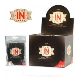 Boite De 30 Sachets De 160 Filtres Slim DONE IN PAPER