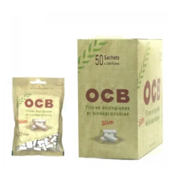Boite De 50 Sachets De Filtres Slim Bio - OCB 7 Boite De 50 Sachets De Filtres Slim Bio - OCB -Promos Nid Objet Magasin boite de 50 sachets de filtres slim bio ocb 3