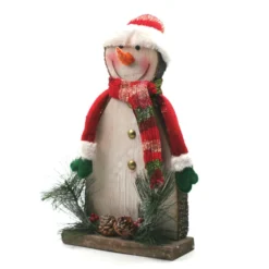 Bonhomme De Neige Avec Bonnet Déco De Noël En Bois 40 Cm 6 Bonhomme De Neige Avec Bonnet Déco De Noël En Bois 40 Cm -Promos Nid Objet Magasin bonhomme de neige avec bonnet deco de noel en bois 40 cm 2