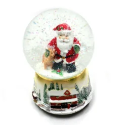 Boule à Neige Musicale Modèle Père Noël
