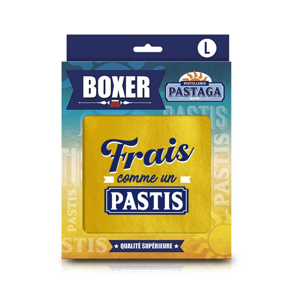 Boxer - Frais Comme Un Pastis - Taille L 2 Boxer - Frais Comme Un Pastis - Taille L – Image 2