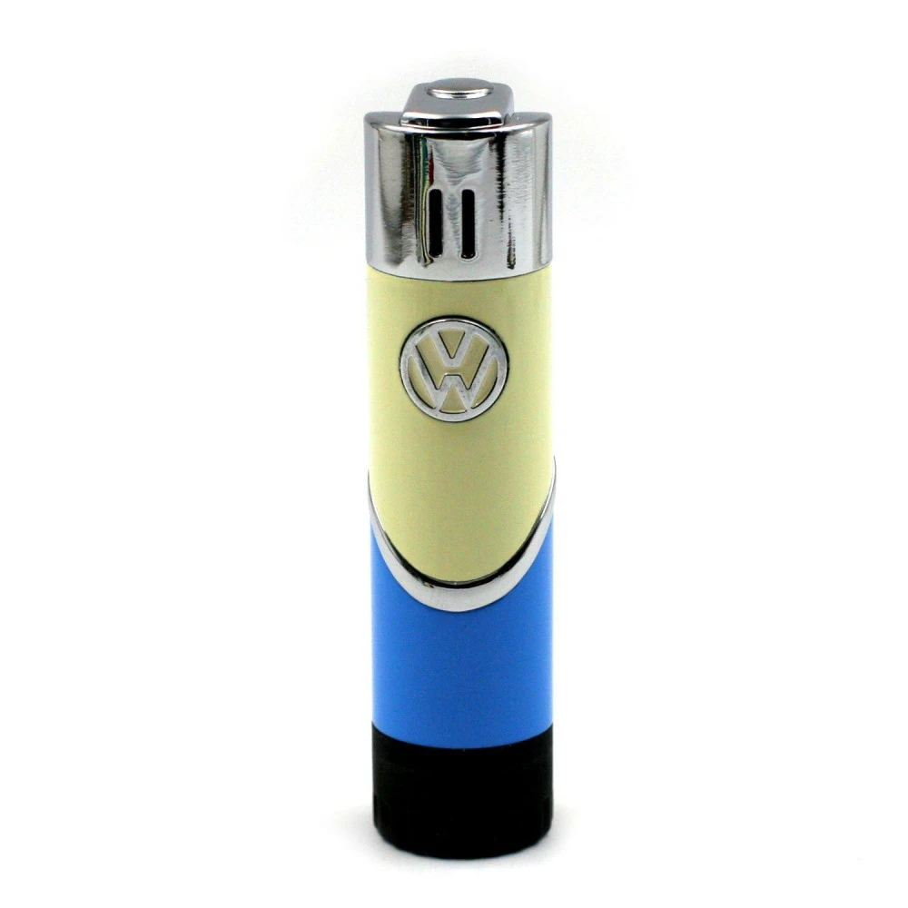 Briquet Cylindre Bicolore Volkswagen Bleu Et Beige 1 Briquet Cylindre Bicolore Volkswagen Bleu Et Beige