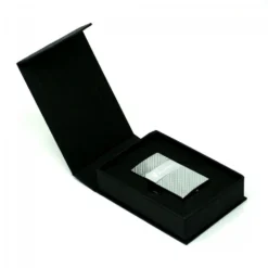 Champ Briquet Windproof - Logo Playboy Inox -Promos Nid Objet Magasin briquet windproof logo playboy inox 3