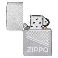 Briquet Zippo Street Chrome Checkered -Promos Nid Objet Magasin briquet zippo street chrome checkered 3