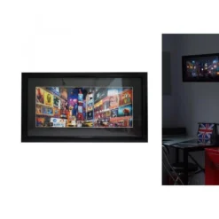 Cadre 3D LED Broadway -Promos Nid Objet Magasin cadre 3d led broadway 2