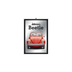 Nostalgic Art Cadre Miroir Volkswagen - Beetle -Promos Nid Objet Magasin cadre miroir volkswagen beetle 2