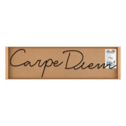 Carpe Diem Déco Murale Métal - 88 Cm -Promos Nid Objet Magasin carpe diem deco murale metal 88 cm 2
