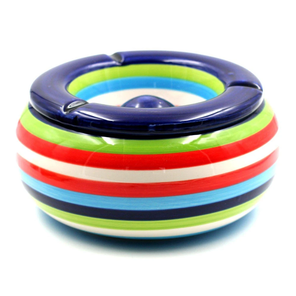 Cendrier Marocain Géant 22 Cm - Bleu 1 Cendrier Marocain Géant 22 Cm - Bleu