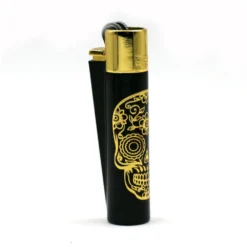 Clipper Métal - Skull Gold -Promos Nid Objet Magasin clipper metal skull gold 1