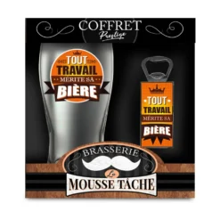Coffret Bière Et Décapsuleur - Tout Travail Mérite Sa Bière 5 Coffret Bière Et Décapsuleur - Tout Travail Mérite Sa Bière -Promos Nid Objet Magasin coffret biere et decapsuleur tout travail merite sa biere 2