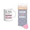Coffret Mug Et Chaussettes - Cousine