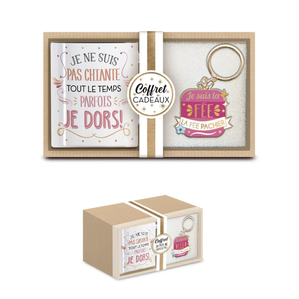 Coffret Mug Et Porte Clés - Je Ne Suis Pas Chiante 3 Coffret Mug Et Porte Clés - Je Ne Suis Pas Chiante – Image 3