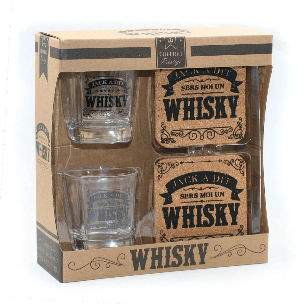 Coffret Verre De Luxe - Verres à Whisky 1 Coffret Verre De Luxe - Verres à Whisky