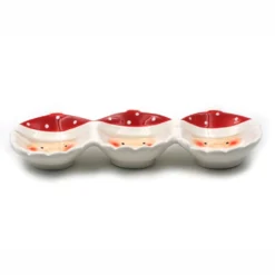 Coupelles Apéro Père Noël 33 Cm - Céramique -Promos Nid Objet Magasin coupelles apero pere noel 33 cm ceramique 2