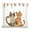 Coussin Collection Chats "Cutty" - 40x40 Cm