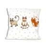 Coussin Motifs Chatons Isidore
