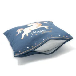 Coussin Licorne - 40 X 40 Cm -Promos Nid Objet Magasin coussin licorne 40 x 40 cm 2