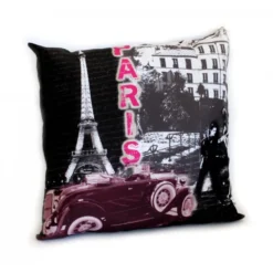 Coussin Déco - L'Amour De Paris La Tour Eiffel -Promos Nid Objet Magasin coussin paris tour eiffel 4