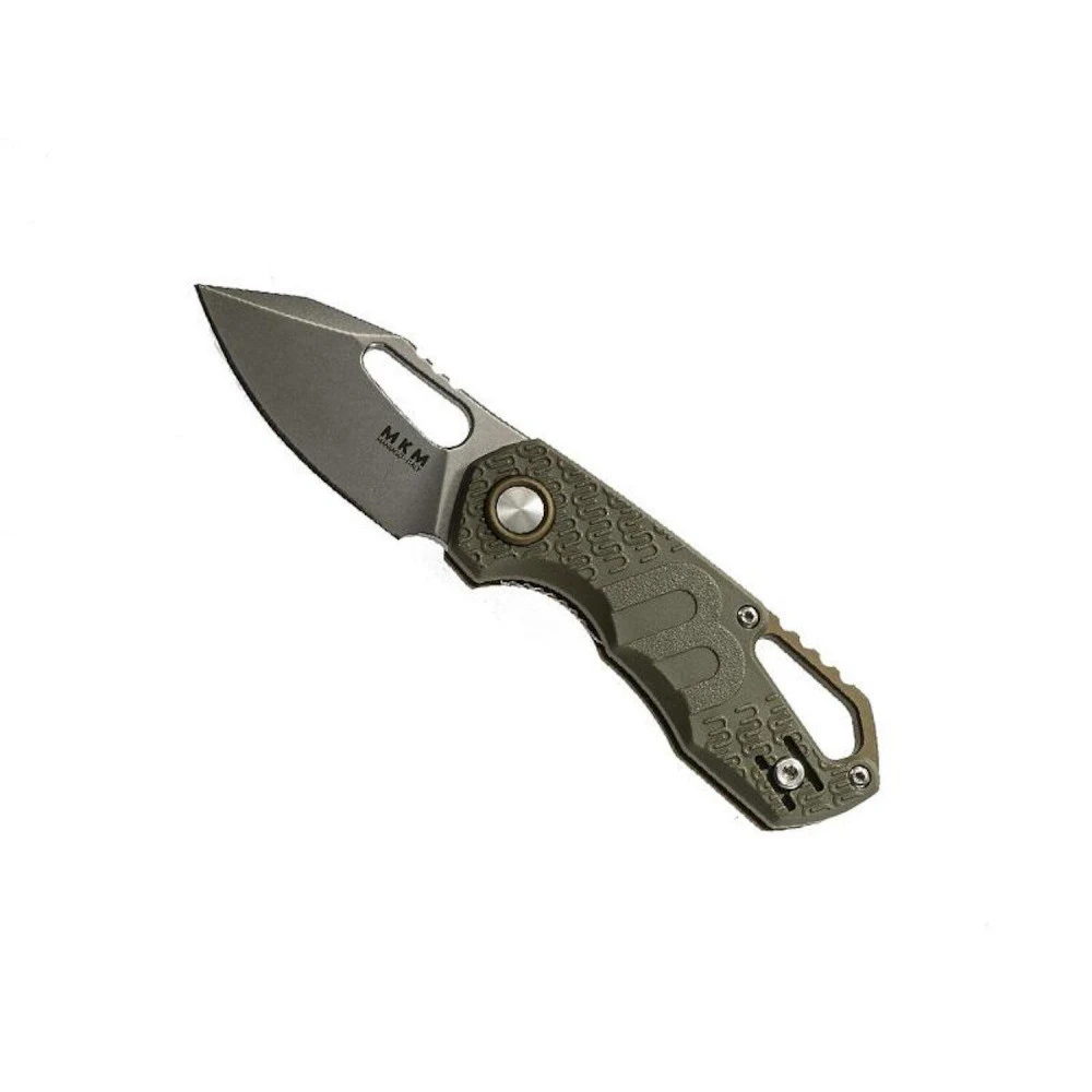 Couteau Pliant MKM ISONZO BY FOX KNIVES CLIP POINT VERT 1 Couteau Pliant MKM ISONZO BY FOX KNIVES CLIP POINT VERT