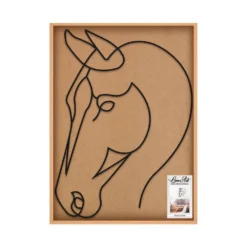 Déco Murale En Métal Cheval - 70 Cm -Promos Nid Objet Magasin deco murale en metal cheval 70 cm 2