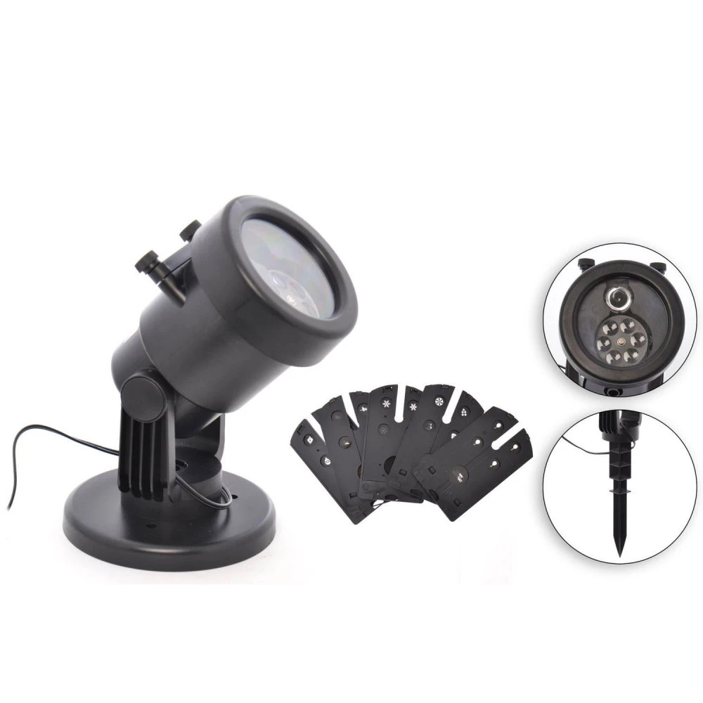 Décoration De Noël - Projecteur LED Pour Extérieur 1 Décoration De Noël - Projecteur LED Pour Extérieur