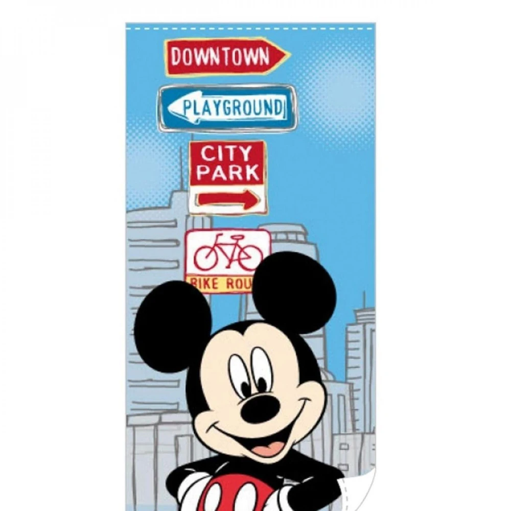 Disney Drap De Plage Mickey Mouse The City 140 X 70 Cm 4 Disney Drap De Plage Mickey Mouse The City 140 X 70 Cm – Image 4
