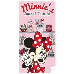 Disney Drap De Plage Minnie Mouse Cupcake 140 X 70 Cm -Promos Nid Objet Magasin drap de plage minnie mouse cupcake 140 x 70 cm 3