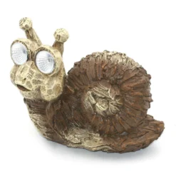 Escargot Effet Bois Solaire Led 6 Escargot Effet Bois Solaire Led -Promos Nid Objet Magasin escargot effet bois solaire led 1