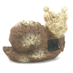 Escargot Effet Bois Solaire Led 8 Escargot Effet Bois Solaire Led -Promos Nid Objet Magasin escargot effet bois solaire led 3