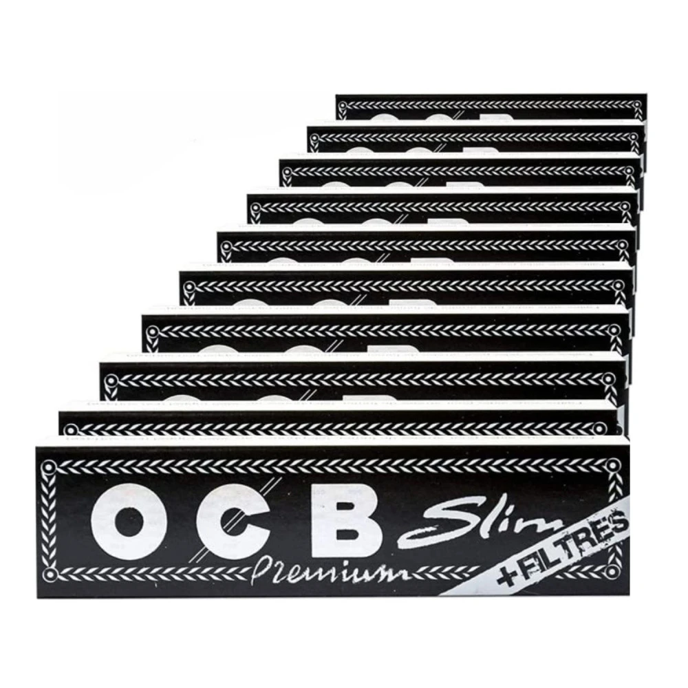 Feuilles à Rouler OCB Slim Tips X10 1 Feuilles à Rouler OCB Slim Tips X10