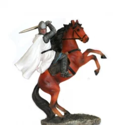Figurine En Résine : Templier Sur Cheval Cabré -Promos Nid Objet Magasin figurine en resine templier sur cheval cabre 3