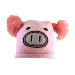 Freaks And Friends Bonnet Pink Pig
