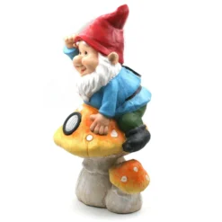 Grand Nain De Jardin Solaire - 44 Cm - Intrépide -Promos Nid Objet Magasin grand nain de jardin solaire 44 cm intrepide 2