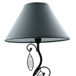 Grande Lampe à Poser En Métal Brosser -Promos Nid Objet Magasin grande lampe a poser en metal brosser 4