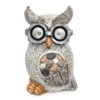 Hibou De Déco Extérieur - Solaire Avec LED