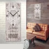 Horloge Murale En Bois - Le Bonheur Est Un Voyage