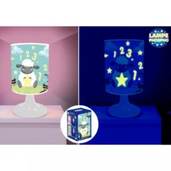 Lampe Phosphorescente - Mouton 123 -Promos Nid Objet Magasin lampe phosphorescente mouton 123 1