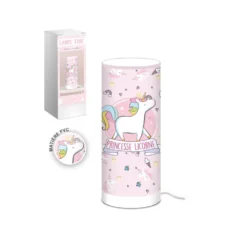 Lampe Tube Licorne 27 X 12 Cm étoiles Ajourées -Promos Nid Objet Magasin lampe tube licorne 27 x 12 cm etoiles ajourees 2