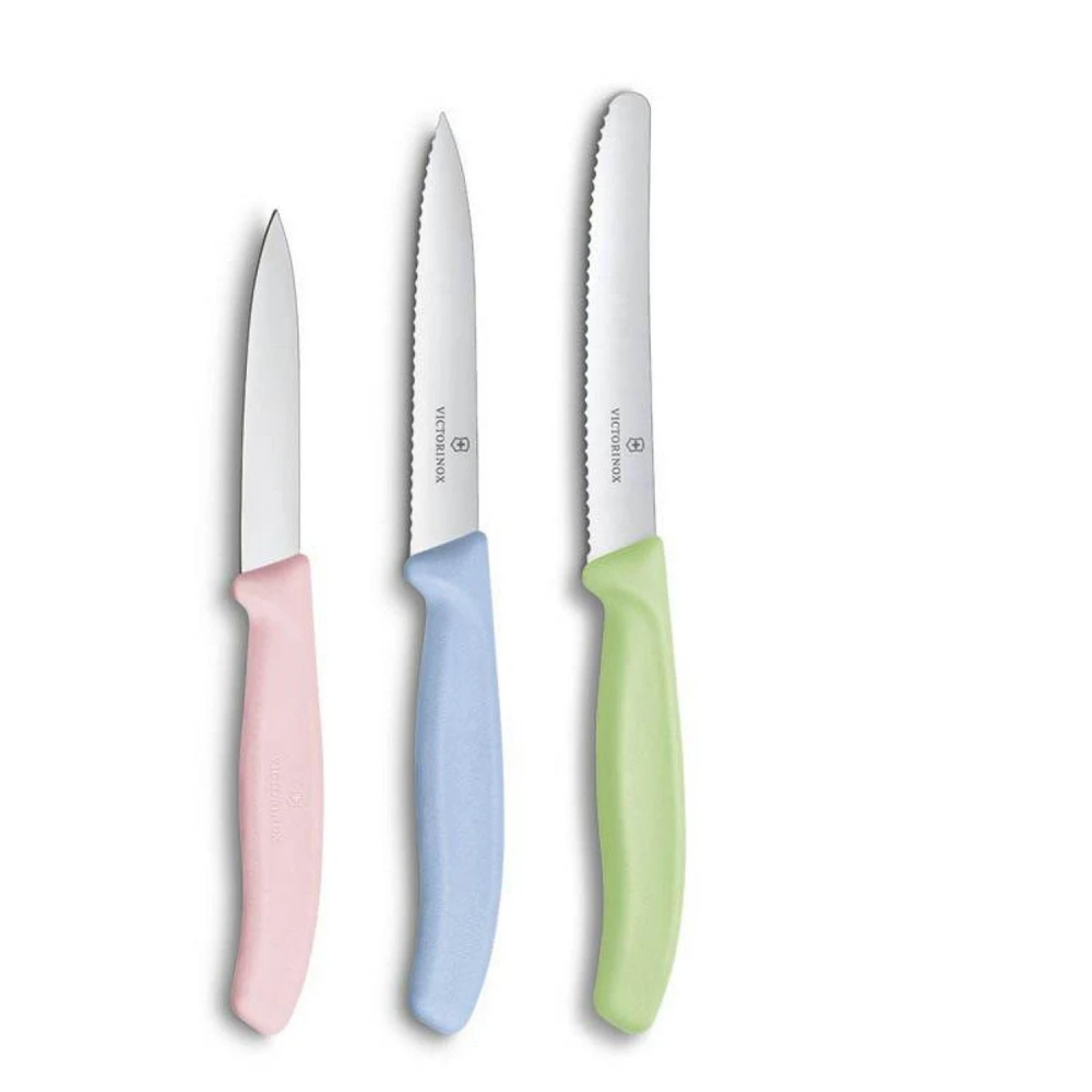 Lot De 3 Couteaux Victorinox - Pastel - 6.7116.34L3 1 Lot De 3 Couteaux Victorinox - Pastel - 6.7116.34L3