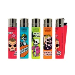 Lot De 48 Briquets Clipper Collection Summer Skulls 3 Lot De 48 Briquets Clipper Collection Summer Skulls -Promos Nid Objet Magasin lot de 48 briquets clipper collection summer skulls 1