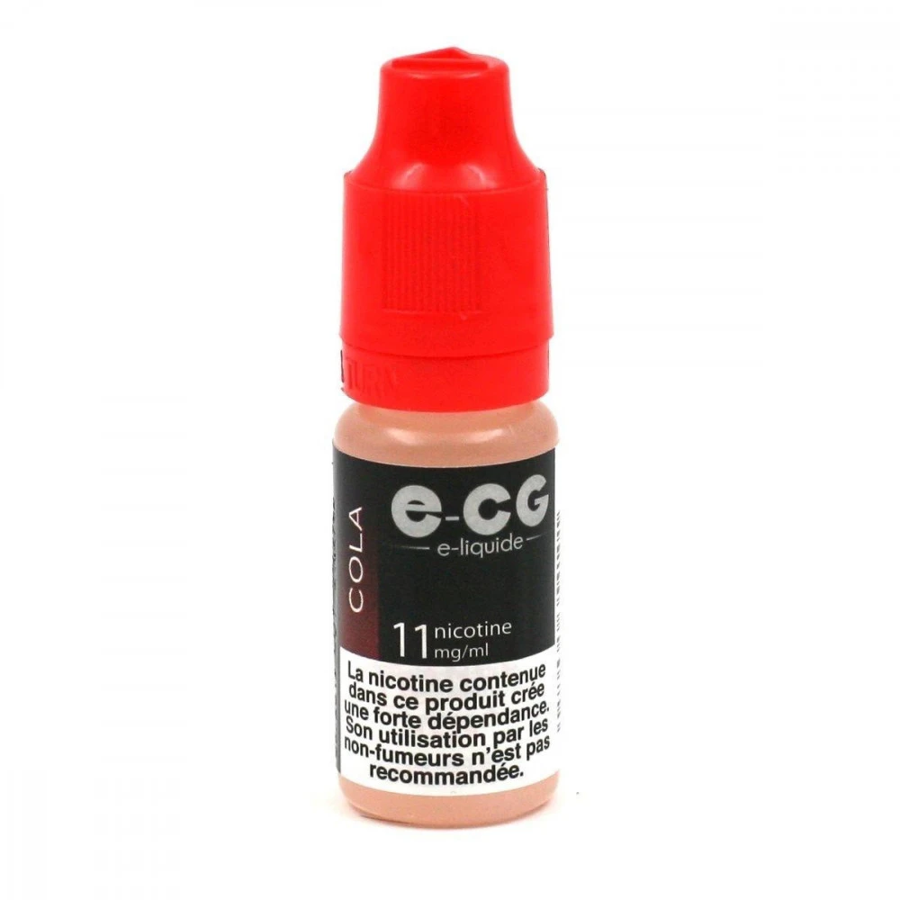 Lot De 5 Flacons E-CG - Cola 11 Mg/ml 4 Lot De 5 Flacons E-CG - Cola 11 Mg/ml – Image 4