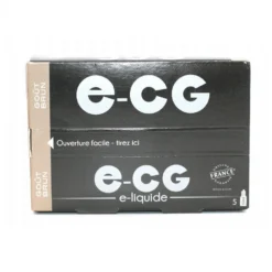 Lot De 5 Flacons E-CG - Goût Brun 0 Mg/ml -Promos Nid Objet Magasin lot de 5 flacons e cg gout brun 0 mg ml 2