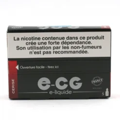 Lot De 5 Flacons E-CG - Goût Cerise 3 Mg/ml -Promos Nid Objet Magasin lot de 5 flacons e cg gout cerise 3 mg ml 1