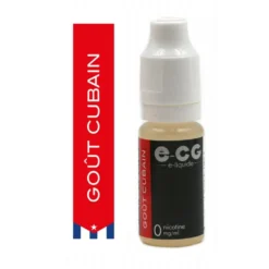 Lot De 5 Flacons E-CG - Goût Cubain 0 Mg/ml -Promos Nid Objet Magasin lot de 5 flacons e cg gout cubain 0 mg ml 1